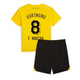 Borussia Dortmund Felix Nmecha #8 Hemmakläder Barn 2023-24 Kortärmad (+ Korta byxor)